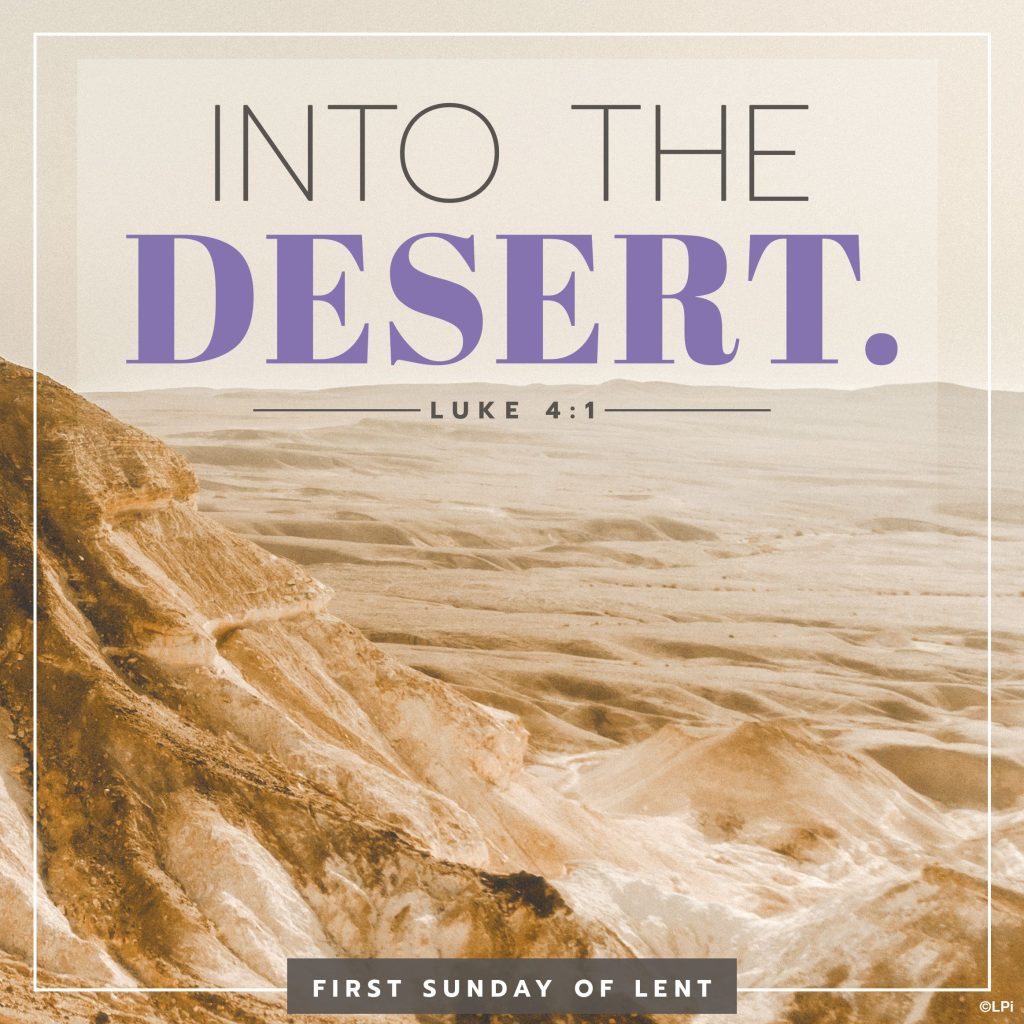 Bulletin for the 1st Sunday of Lent (March 9th)